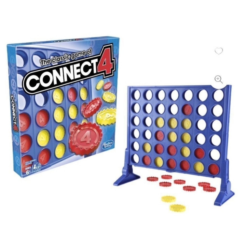Hasbro Connect 4 Four in a Row Board Game for Family Kids Children New